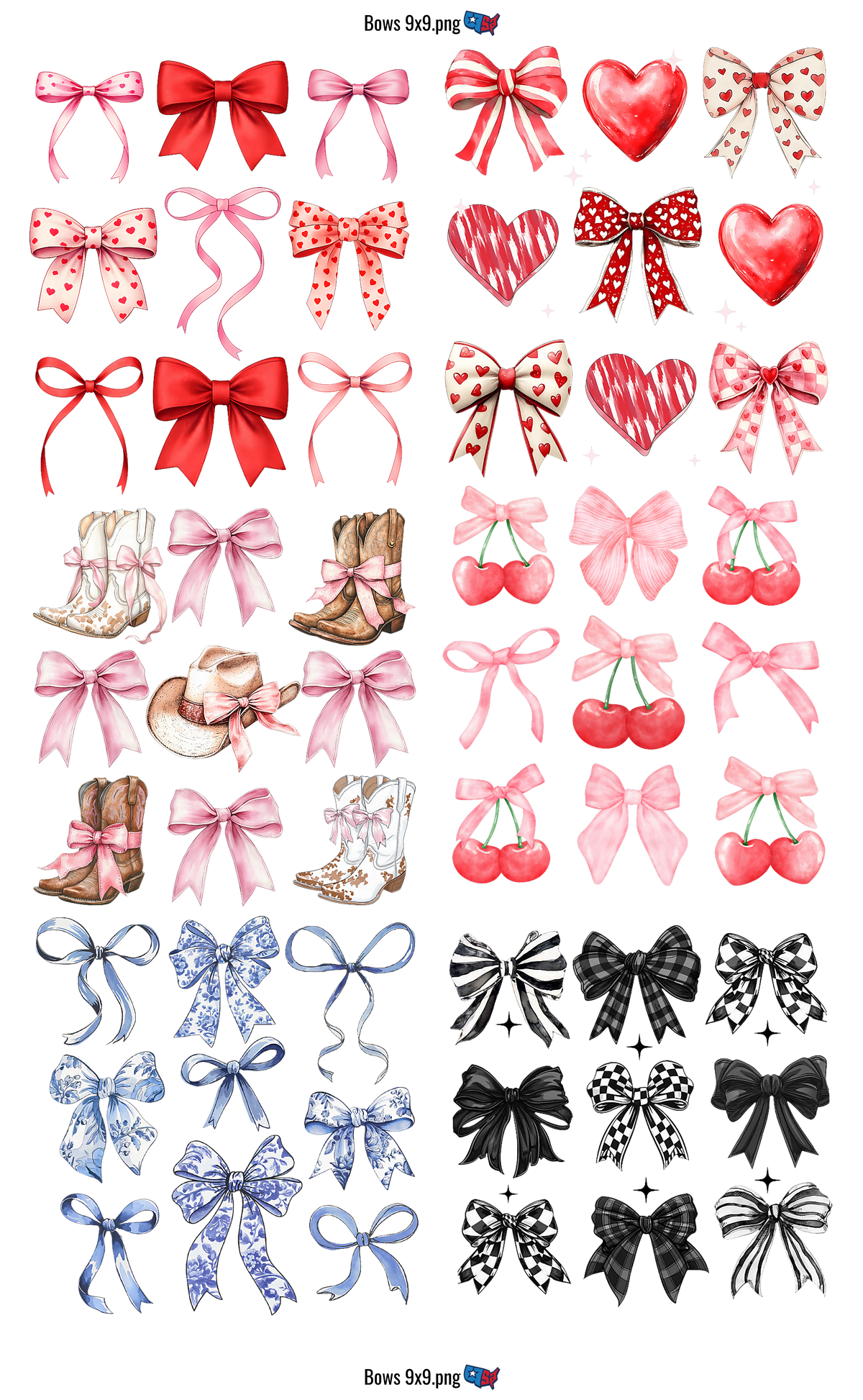 Bows 9x9 #100093