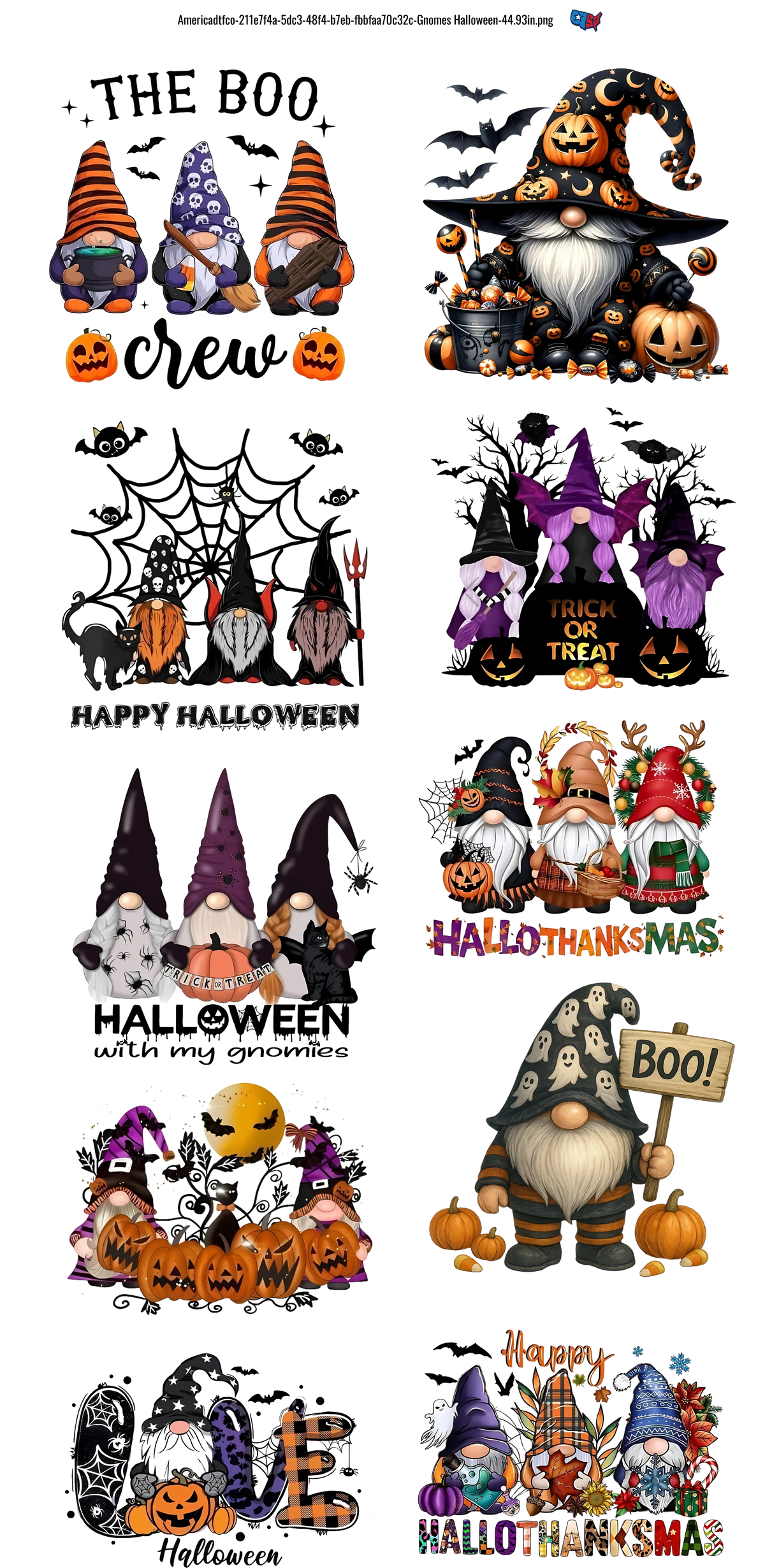 Gnomes Halloween #100207