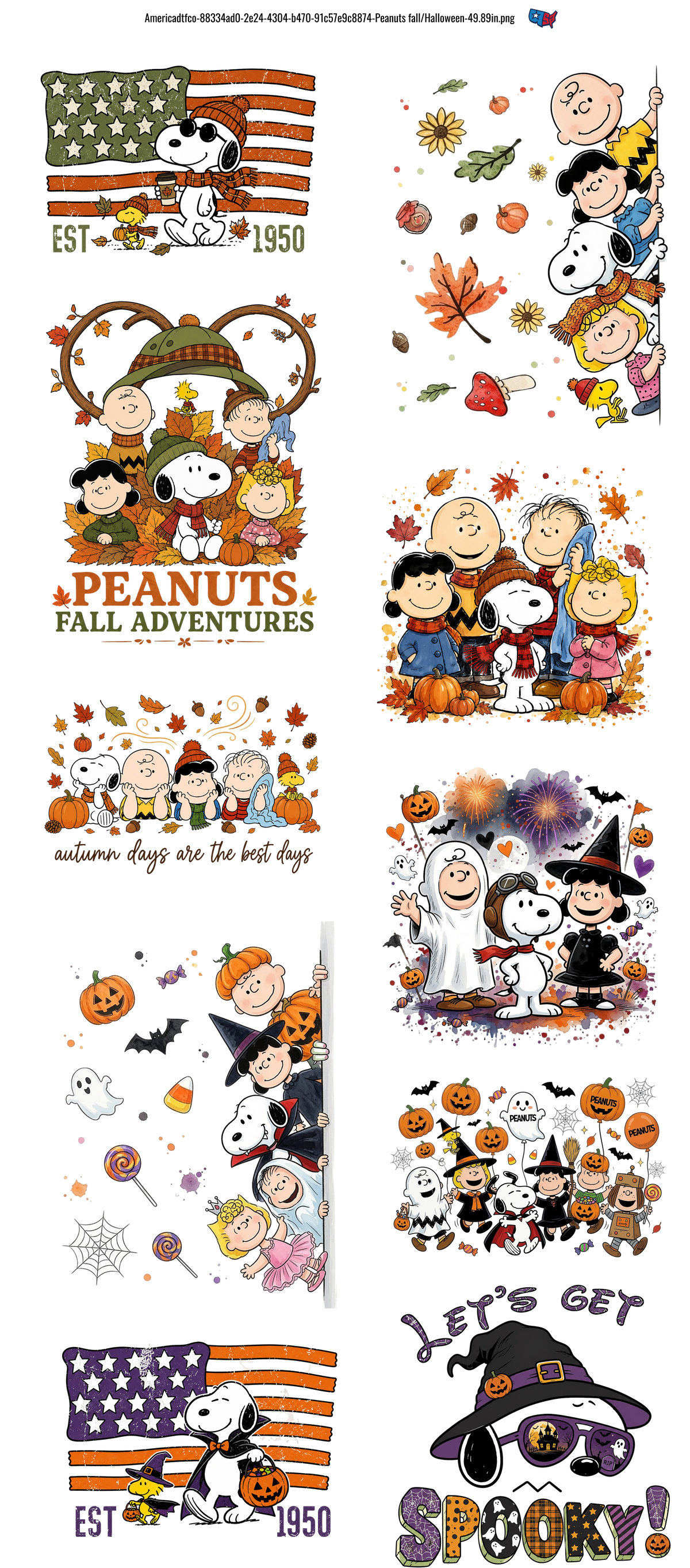 Halloween Peanuts #100219
