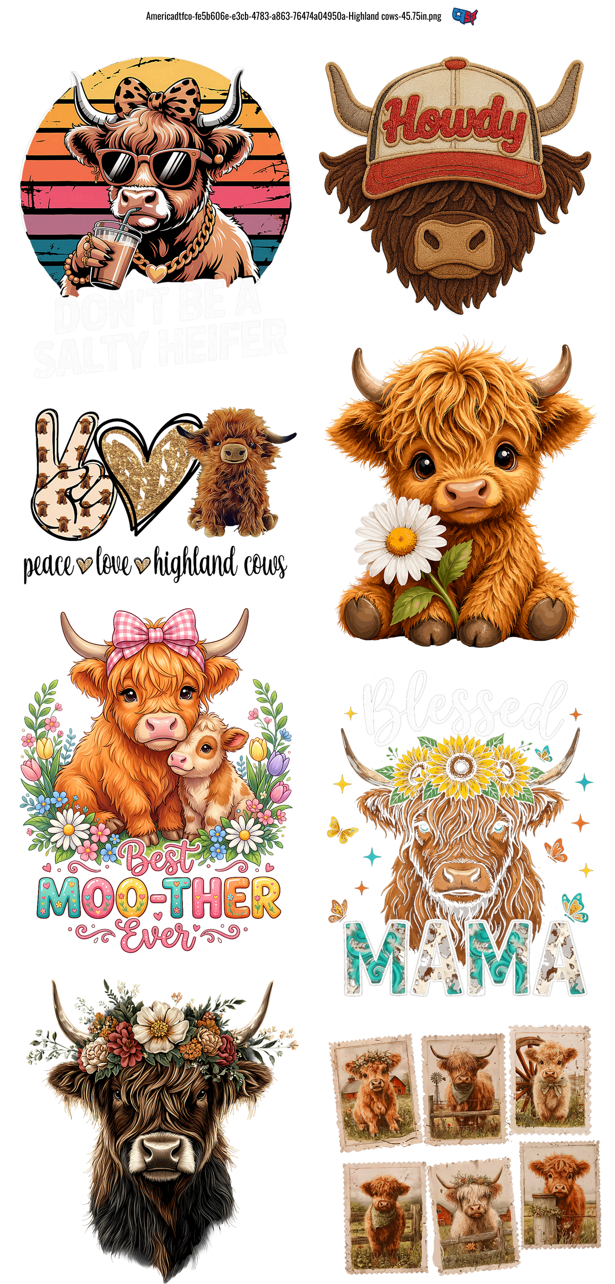 Highland Cows #100227