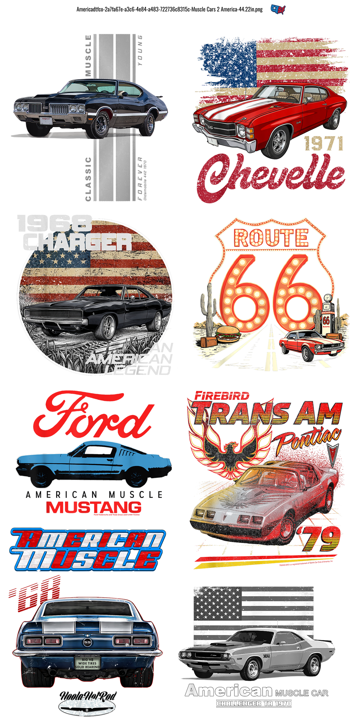 Muscle Cars 2 America #100293