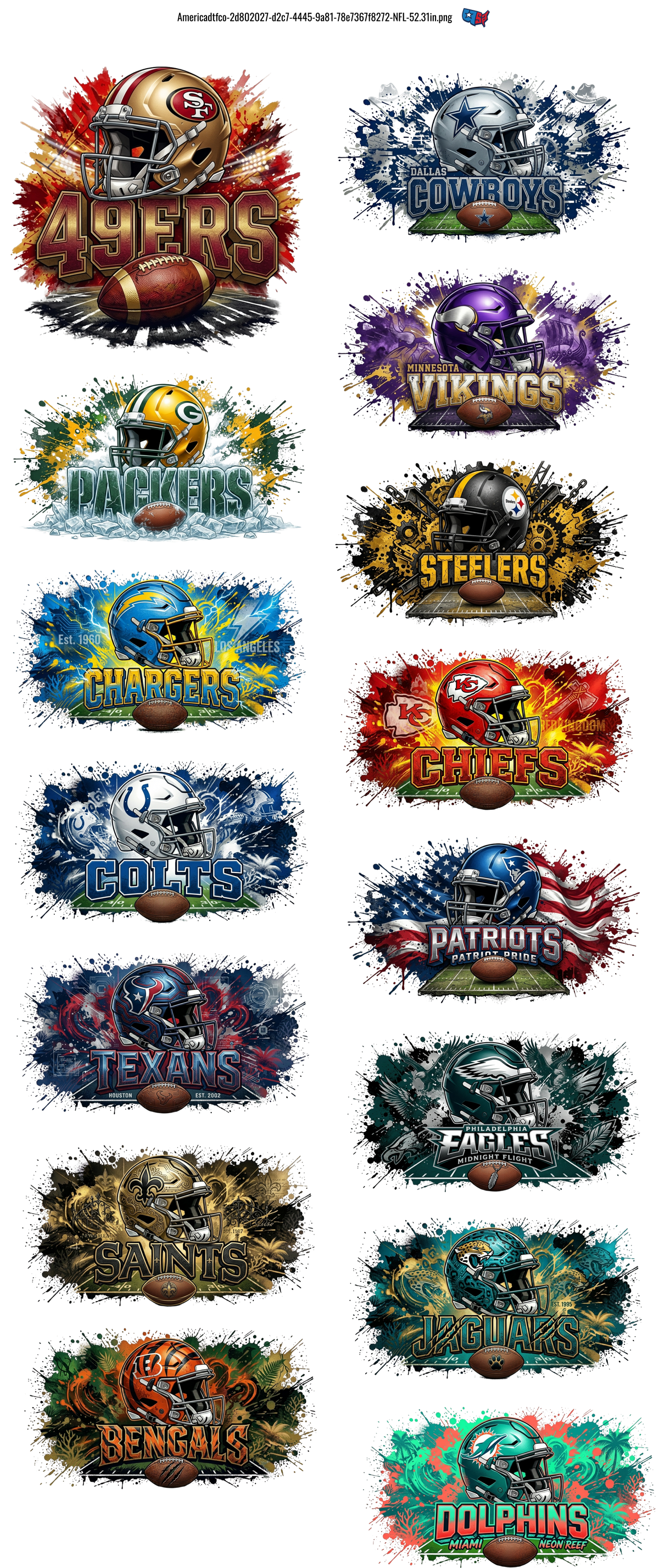 NFL Mix America #100308