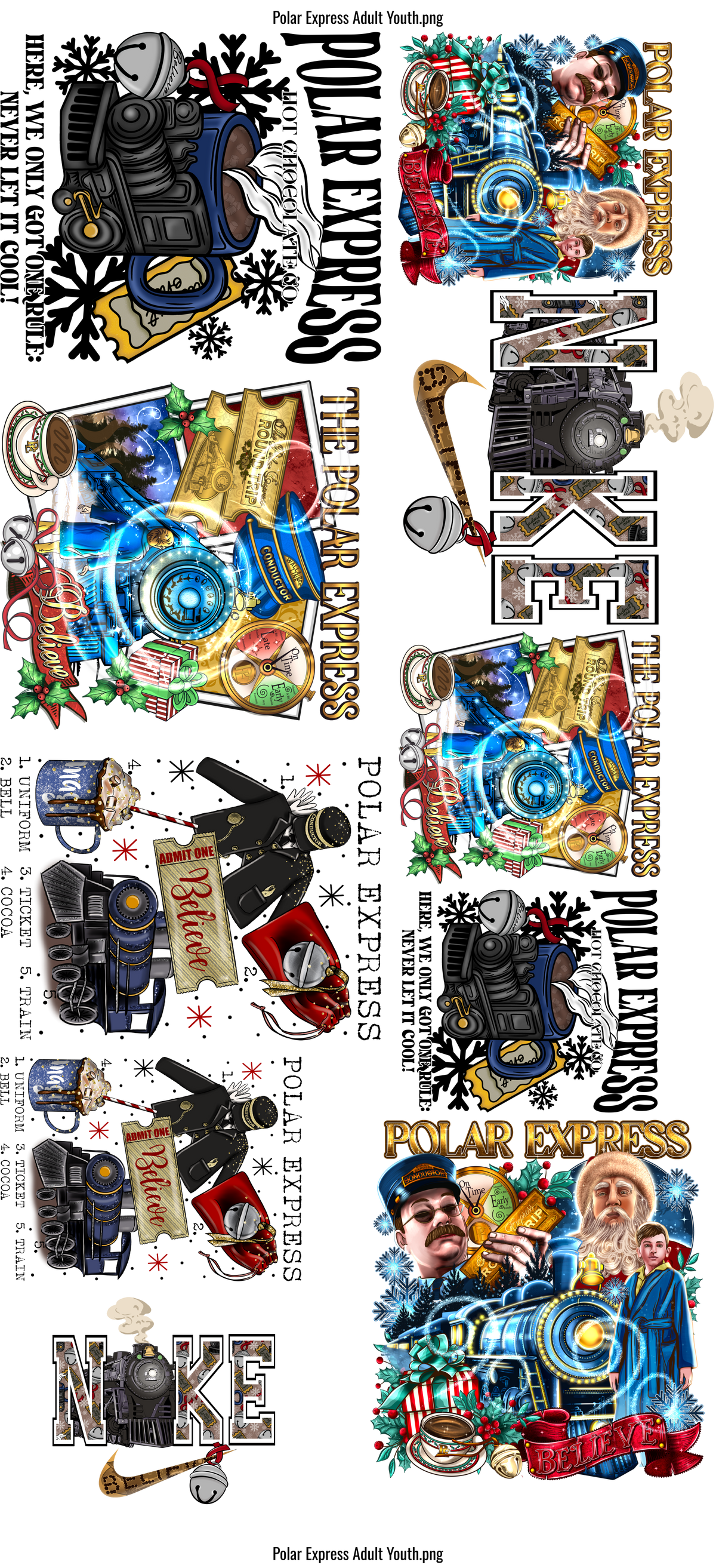Polar Express Adult Youth #100326