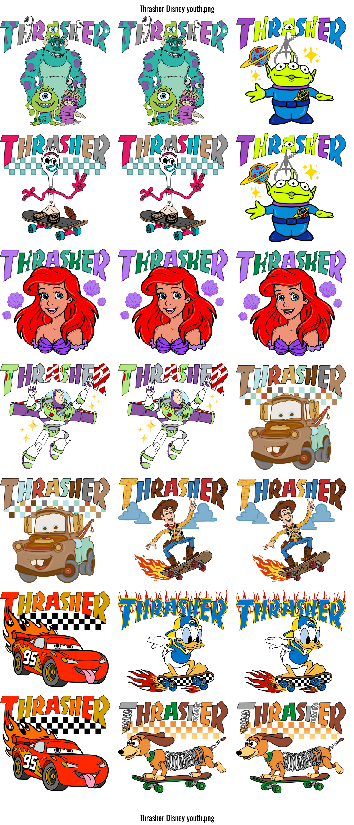Thrasher Disney Youth #100399