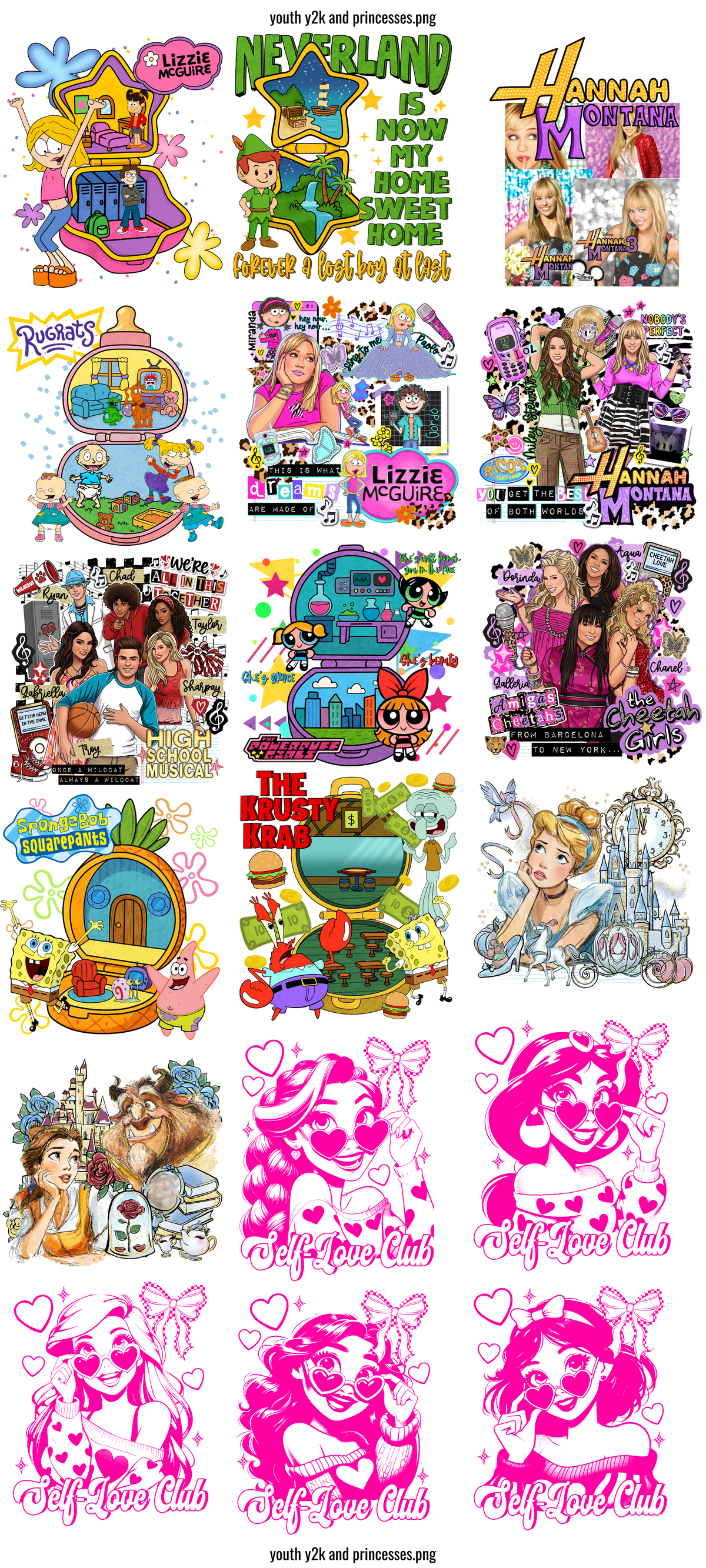 Youth Y2K And Princesses #100433
