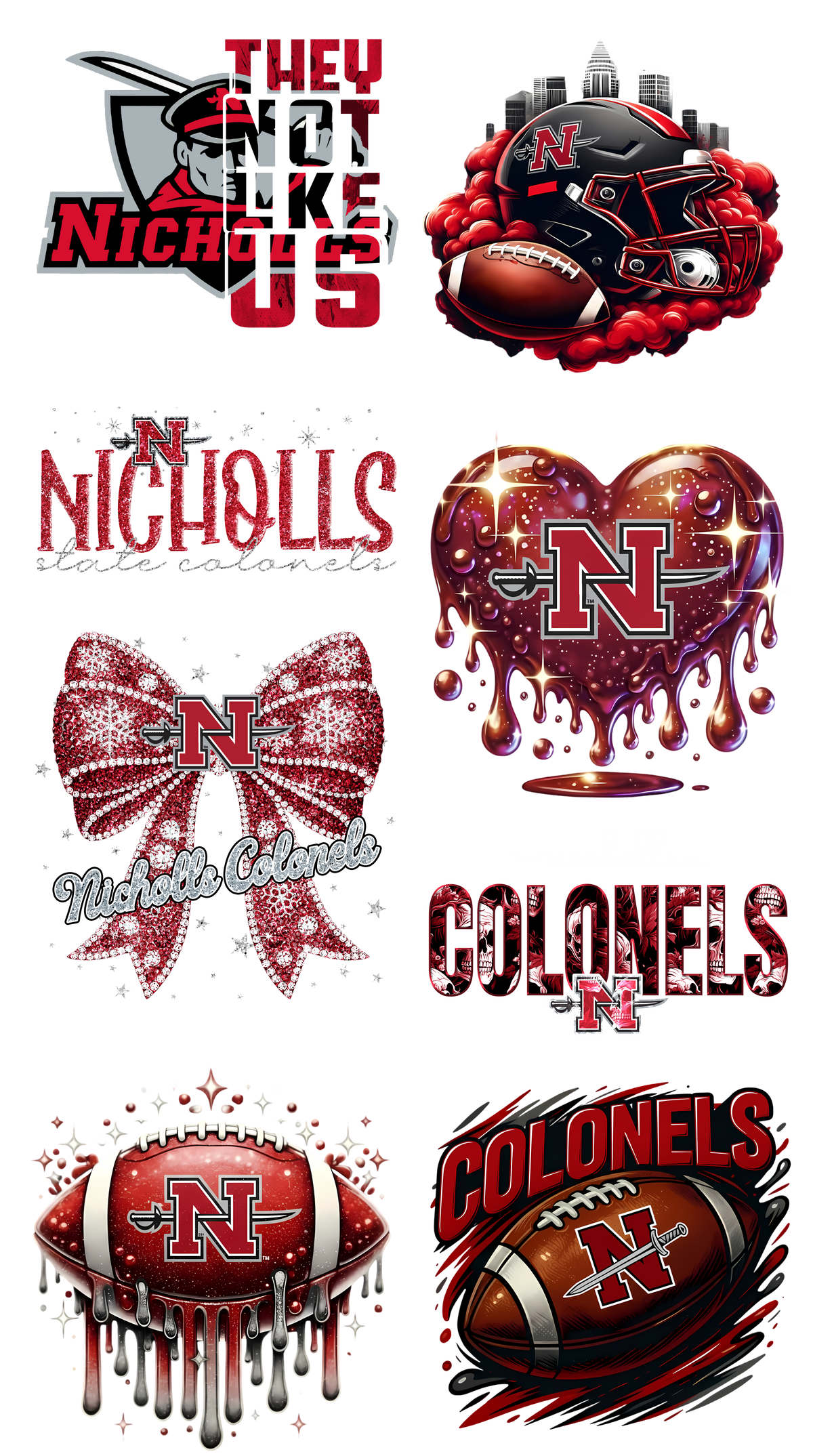 Nicholls Colonels #100446