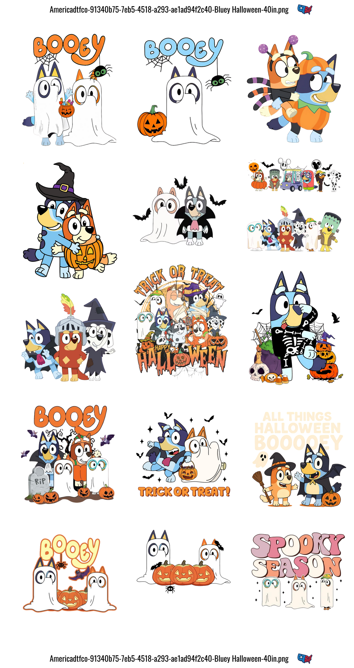 Bluey Halloween #100485