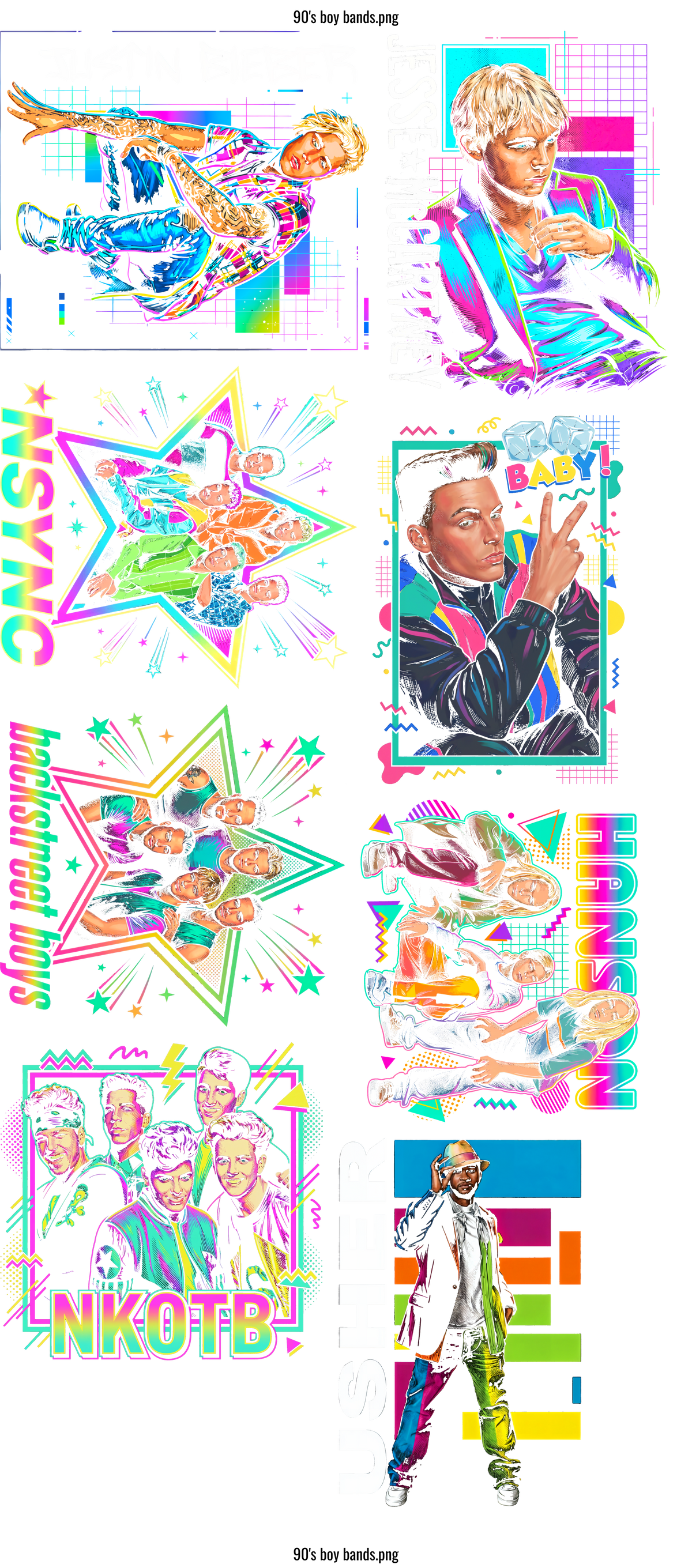 90's Boy Bands #100525