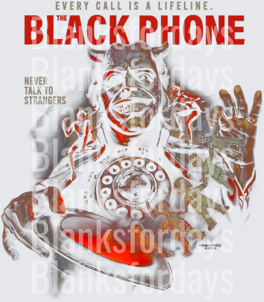 The Black Phone Every Call Is A Lifeline Horror Movie Art (DTF)