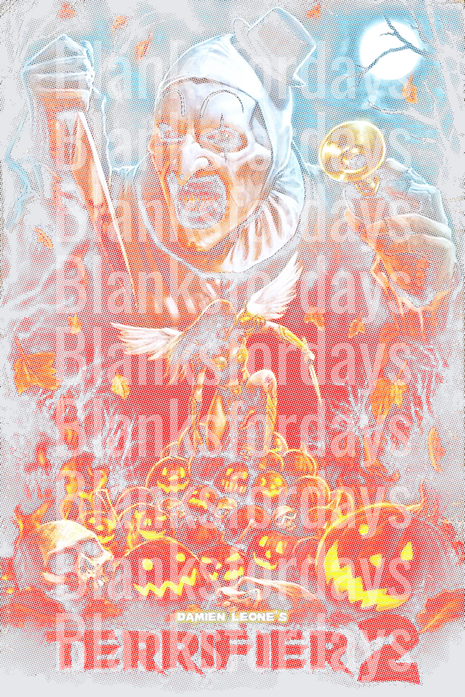 Terrifier 2 Art The Clown Halloween Horror Movie Design (DTF)
