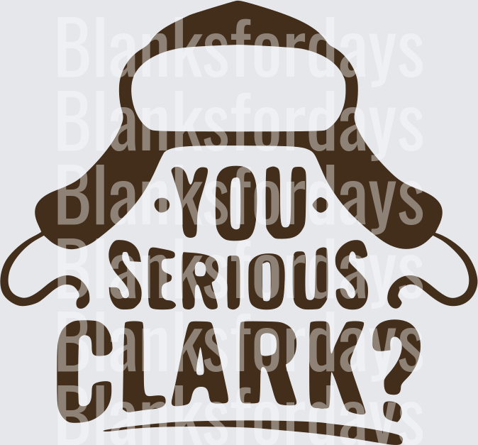 You Serious Clark Christmas Vacation Moose Mug Quote (DTF)