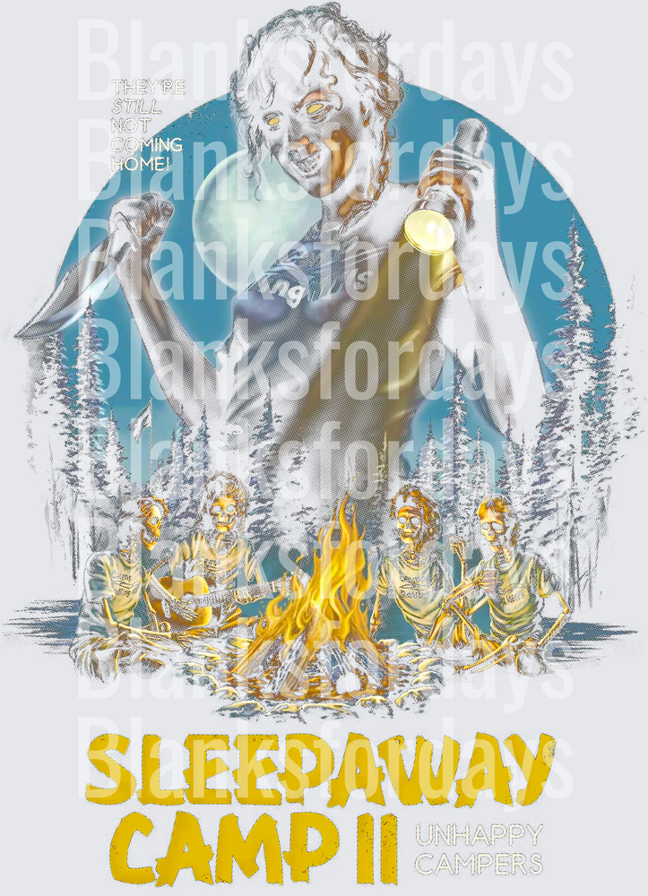Sleepaway Camp II Unhappy Campers Horror Movie Art (DTF)