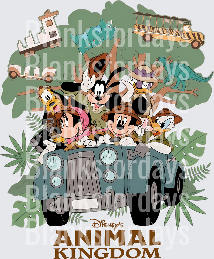 Disney's Animal Kingdom Mickey and Friends Safari Adventure (DTF)