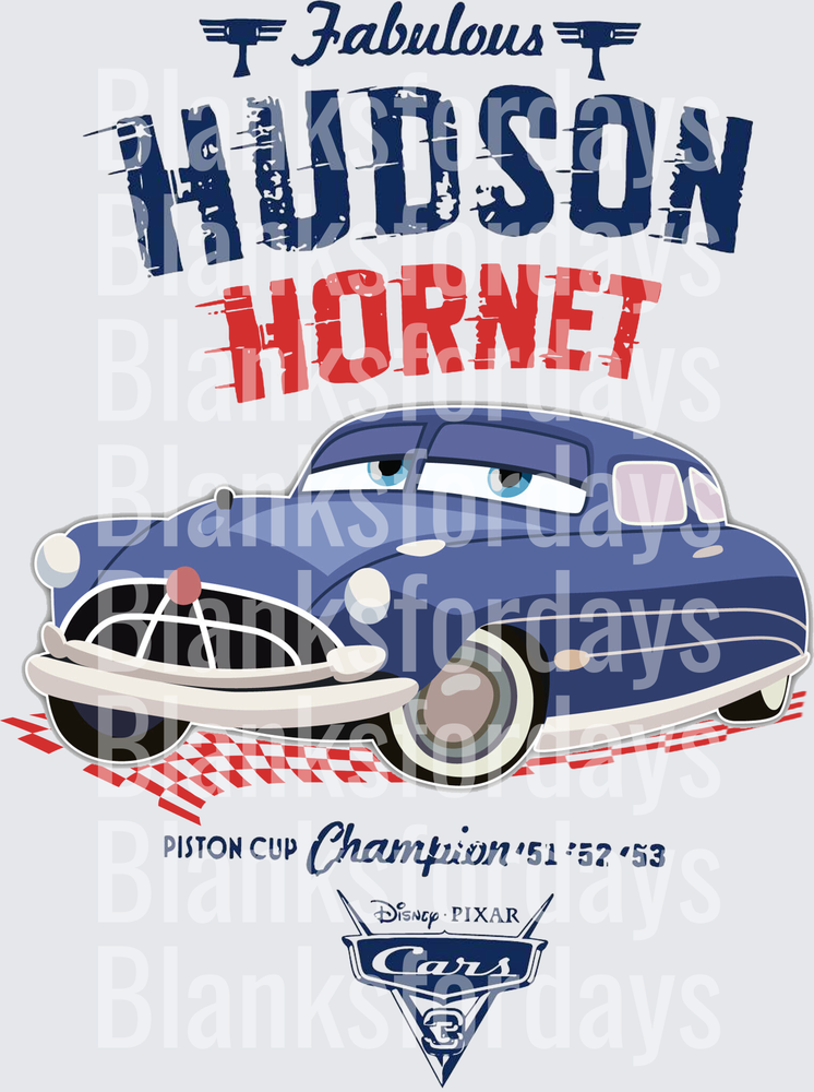 Fabulous Hudson Hornet Piston Cup Champion Disney Pixar Cars 3 (DTF)