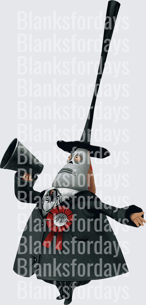 The Mayor of Halloween Town Nightmare Before Christmas (DTF)