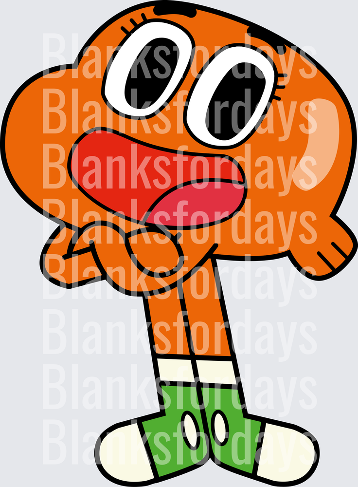 Darwin Watterson The Amazing World of Gumball Character (DTF)