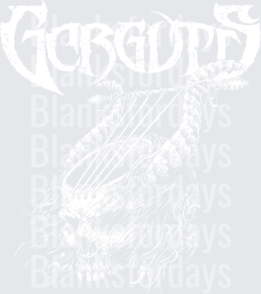 Garguts Death Metal Band Grotesque Creature Graphic Logo (DTF)