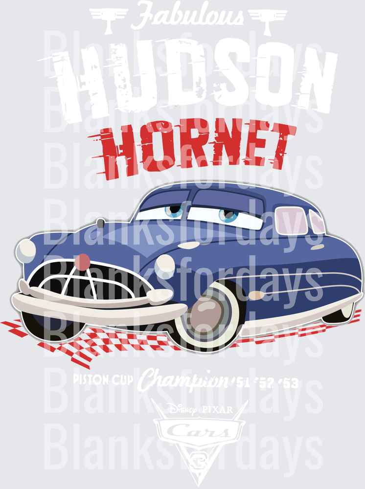 Fabulous Hudson Hornet Piston Cup Champion Disney Cars (DTF)