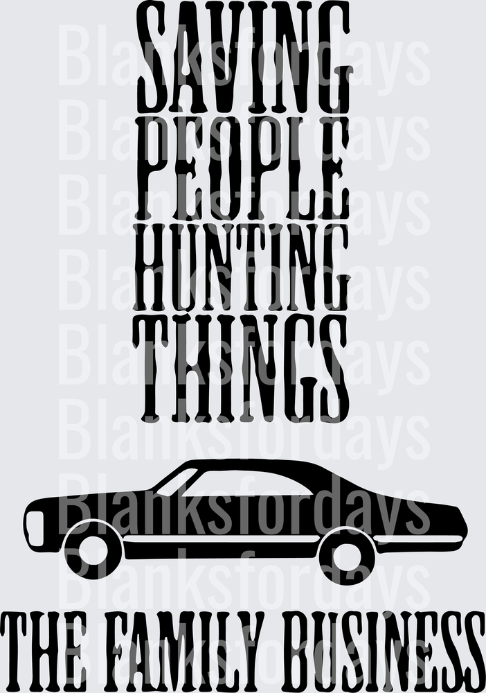 Supernatural Saving People Hunting Things Family Business (DTF)