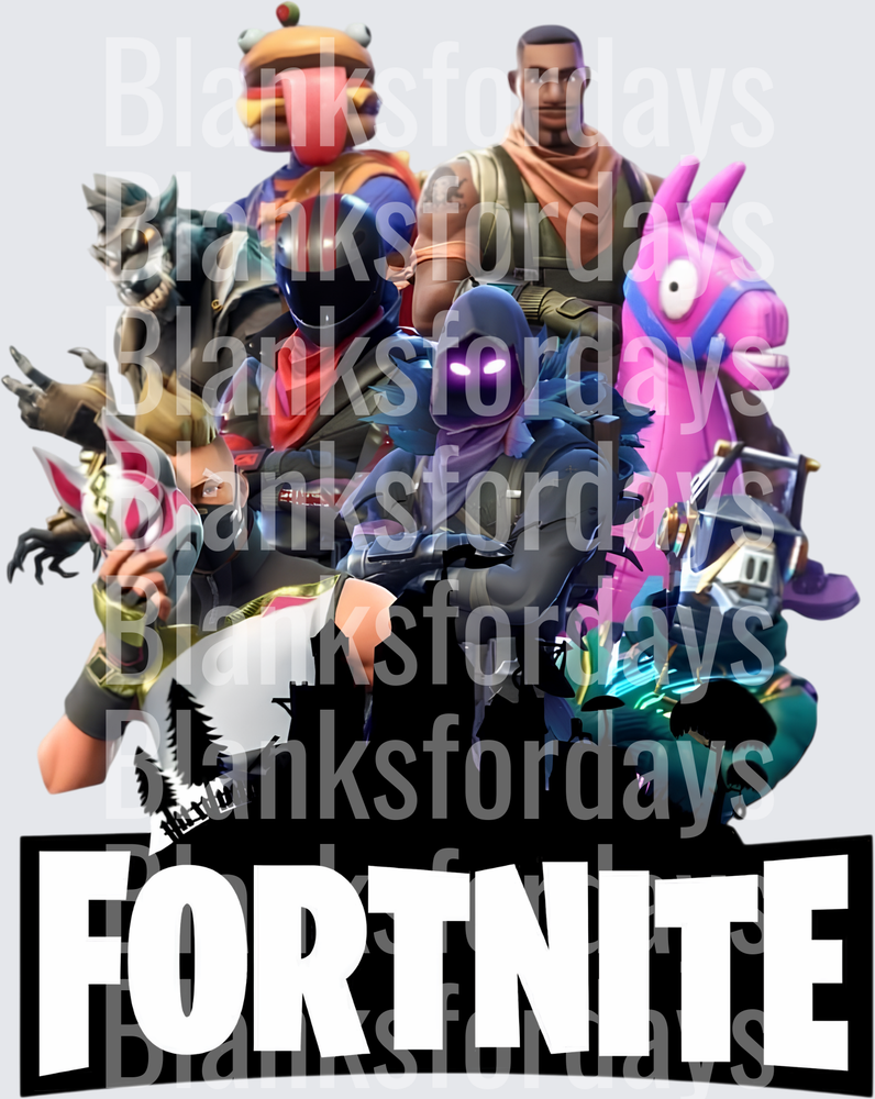 Fortnite Squad Skins Raven Drift Llama Character Group (DTF)