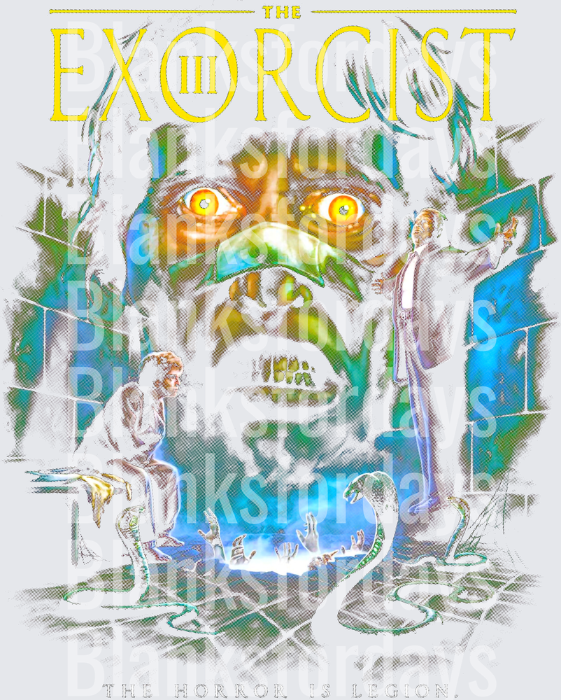 The Exorcist III The Horror Is Legion Horror Movie Art (DTF)
